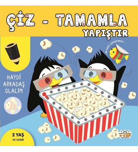Çiz-Tamamla-Yapıştır Haydi Arkadaş Olalım