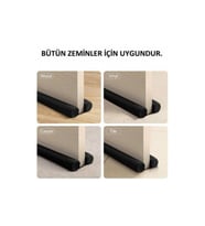 Kapı Altı Isı Yalıtım Süngeri Çift Yönlü Rüzgar Ses Böcek Önleyici 2 Adet