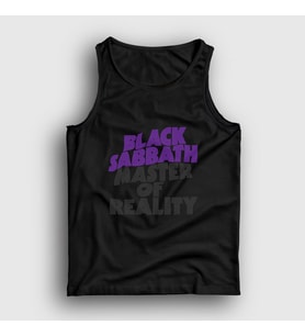 Presmono Unisex Siyah Reality Black Sabbath Atlet 17981tt