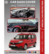FIAT DOBLO (2015-2020) Torpido Örtüsü Ön Göğüs Torpido Koruma Tam Uyum Çatlamayı Önler Kolay Montaj