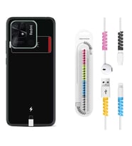 Xiaomi Poco X3 Pro M4 Pro X4 Pro C40 10C Kılıf Kablo Koruma Spiral Silikon My Love 1402