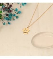 Kişiye Özel Minimal Pati İsim Kolye 925K Gümüş (Gold)
