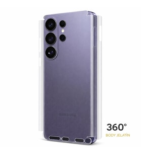 Samsung Galaxy S26 Uyumlu 360 Derece Arka hidrojel Film Koruma Body Jelatin (Şeffaf)