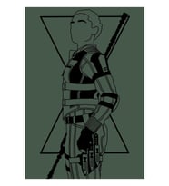 Yelena Belova Ahşap Poster Dekoratif