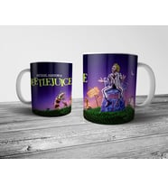 Pixxa Beetlejuice Tim Burton Kupa Bardak Model 1