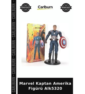 Özel Üretim Figür Hediye Süper Kahraman Marvel Kaptan Amerika Figürü Alk5320