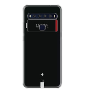 TCL 10L 10 Plus 10SE 20E 20SE 30SE L7 Kılıf Desemli Silikon My Love 1402