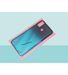 Tecno SPARK GO Uyumlu FULL KASA Arka Kapak Batarya Kapağı - YEŞİL SİYAH