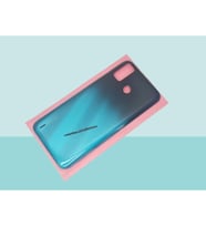 Tecno SPARK GO Uyumlu FULL KASA Arka Kapak Batarya Kapağı - YEŞİL SİYAH