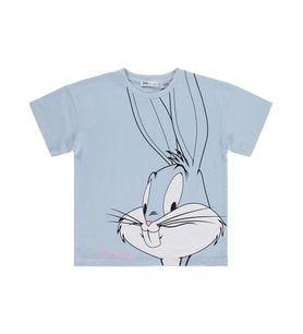 Bugs Bunny 10-13 Yaş Tişört - Mavi