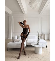PREMIUM BÜSTİYE TAKIM SİYAH 1004