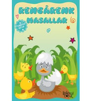 Çocuklar için Hayal ve Odak Geliştirici Rengarenk Masallar Turkuaz