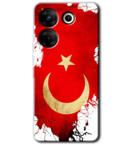 Tecno Camon 20 Pro 4G Kılıf HD Desen Baskılı Kılıf - Türkiyem