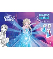 Karlar Ülkesi Çıkartma Hediyeli Boyama Albümü