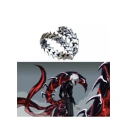 Anime Tokyo Ghoul Kaneki Ken Yüzük Ayarlanabilir