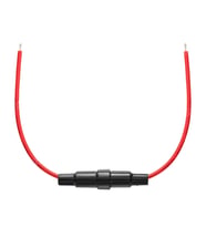 240mm Kablolu 5x20mm Cam Sigorta Kutusu 10A 250V 240mm Kablo Elektrikli Cihaz Ev Aletleri Makine