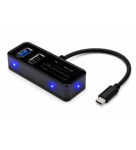 Type-c 3.2 Gen2 Hub Kart Okuyucu 4 Port 10 Gbps TC256