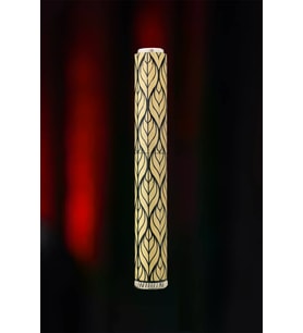 Caka Lighter Salvia Desen Gold Benzinli Çakmak - CKL-014