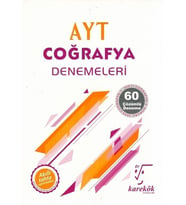 AYT Coğrafya Denemeleri Karekök Yayınları