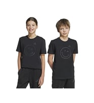 adidas J Smı Tee Çocuk Günlük Tişört JN2160 Siyah