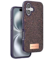 Iphone 16 Bright Simli Kapak - Derin Mor