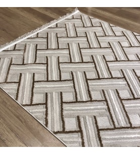 Hoom Rugs Monica MC 366 Kahve İskandinav Halı