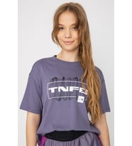 The North Face Coordinates Tee Purple Shortsleeves Kadın Kısa Tişört Mor