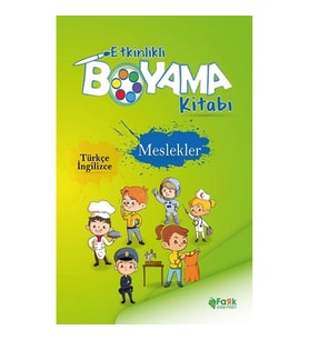Etkinlikli Boyama Kitabı Meslekler