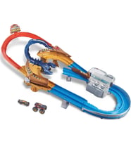 Hot Wheels Monster Trucks Akrep Isırığı Yarış Pisti, Hot Wheels Araba, Dev Akrep Ve Hızlandırıcı Bul