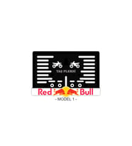 REDBULL MOTOR PLAKALIK TÜM MOTORSİKLET MODELLERİNE UYUMLU 3D LUX PLEKSİ PARLAK PLAKALIK