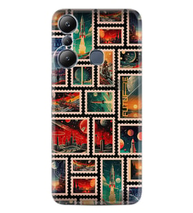 Infınıx Hot 20i Kılıf Telefon Kılıfları Hayat Serisi Desenli Jujxd-dgg-2005