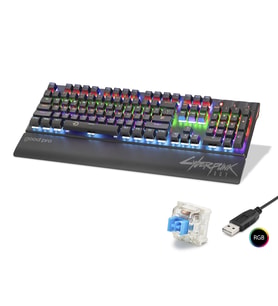 Mekanik Klavye Blue Switch Bilek Destekli Rgb - Siyah G525XB