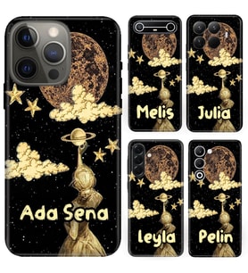 Samsung Galaxy A12 M12 A22 A23 A34 A51 A52 A54 A71 A72 A73 A16 M34 Kılıf YeniSeri Kişiye Özel İsim Yazılı Silikon Kapak Mars 9999