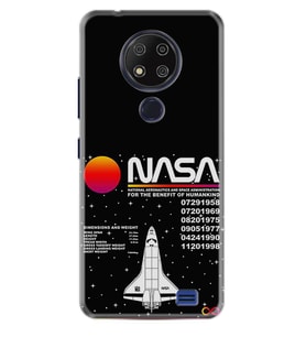 Reeder P13 Blue Max 2020 Kılıf Desenli Silikon Nasa 2