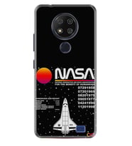 Reeder P13 Blue Max 2020 Kılıf Desenli Silikon Nasa 2