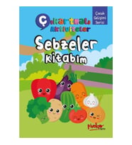 Çıkartmalı Aktiviteler Sebzeler Kitabım