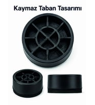 4 Adet Kaymaz Çamaşır Makinesi Ayak Altlığı