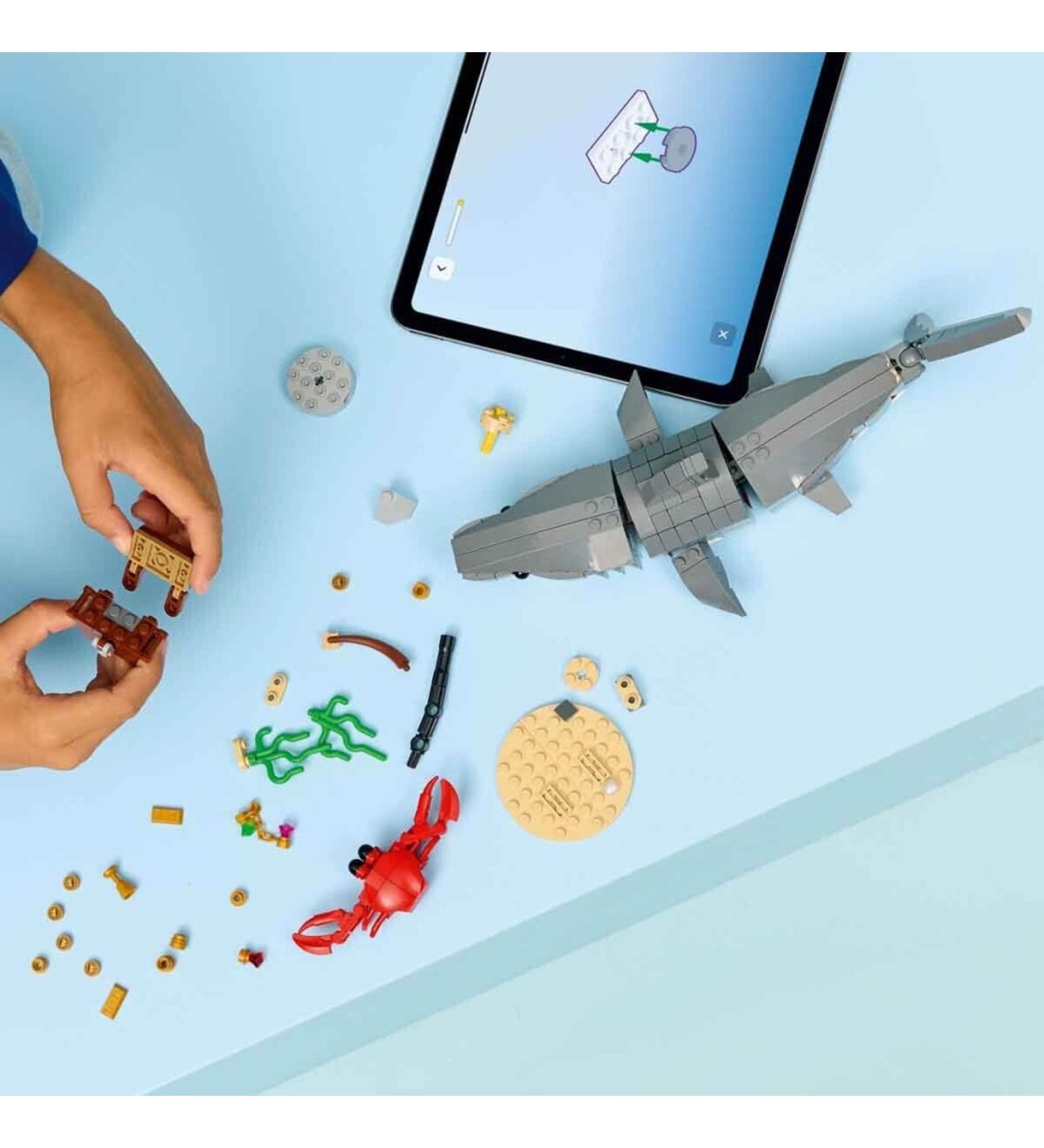 Nessiworld 31381 Lego Creator 3in1 Acımasız Köpek Balığı ile