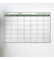 River World Manyetik Yapışkanlı Bir Aylık Program Planlayıcı Takvim 85x56 cm