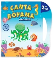 Çanta Boyama Deniz Canlıları