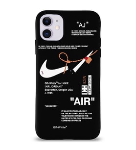 Apple iPhone 11 Uyumlu Lansman Kılıf Sneakers Tasarımlı Altı Kapalı İçi Kadife Kaplı Silikon Kapak (Şeffaf)