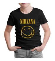 Nirvana - Come As You Are Siyah Çocuk Tshirt