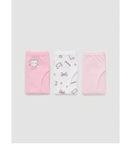LCW Kids Beyaz 3'lü Kız Çocuk Slip Külot