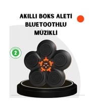 Mey İthalat® Evde Fitness İçin Akıllı Boks Makinesi Işıklı Vuruş Noktalı Bluetoothlu