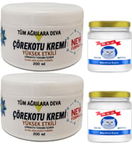 Çörek Otu White Box 2 Adet 200 ml + 2 Adet Snow Kitten 50 ml Menthol Balm / Seti