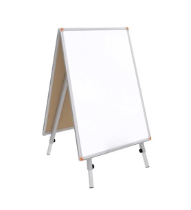 Çift Taraflı Teleskopik 60x85cm Beyaz