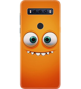 TCL 10 SE Kılıf Silikon Desen Dişlek 1615