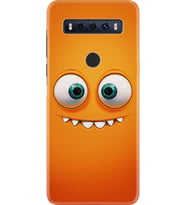 TCL 10 SE Kılıf Silikon Desen Dişlek 1615
