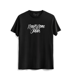 Rag'n'Bone Resim Baskılı Çocuk Siyah Tshirt