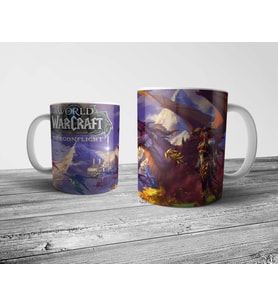 Pixxa World of Warcraft Dragonflight Kupa Bardak Model 1